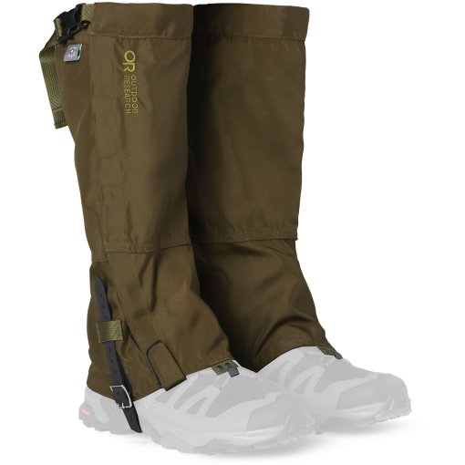 Foto de Outdoor Research Insect Shield Rocky Mountain High Polainas II - dark olive