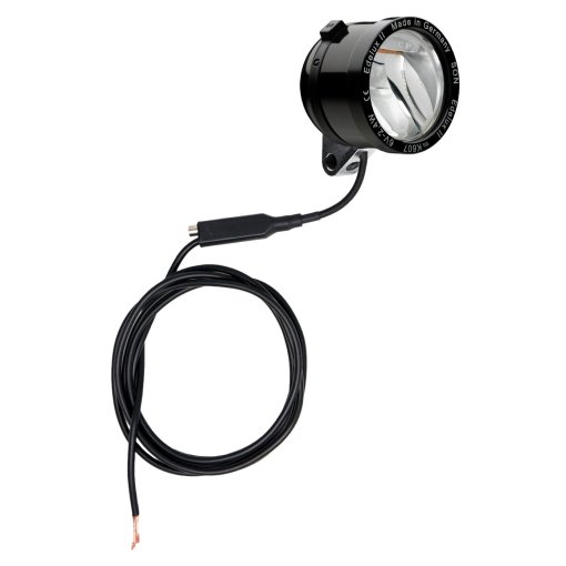 Foto de SON Edelux II LED de luz frontal con caja de conexiones coaxial - anodizado negro