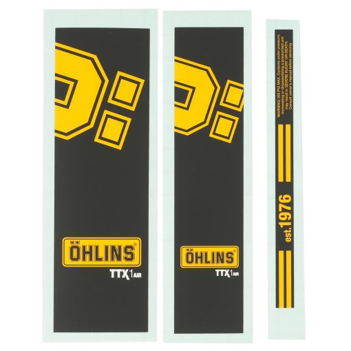 Foto de ÖHLINS Kit de Pegatinas TTX1Air m.2 - amarillo