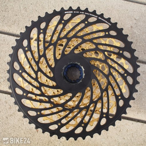 SRAM XG-1299 Eagle Cassette 12-speed - 10-50 teeth - black / gold