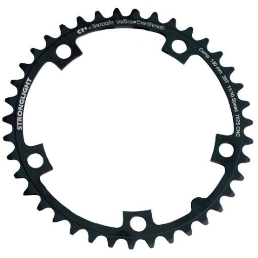 Stronglight O' Light Steel A-Head 1 1/8 Steuersatz - schwarz + Kralle