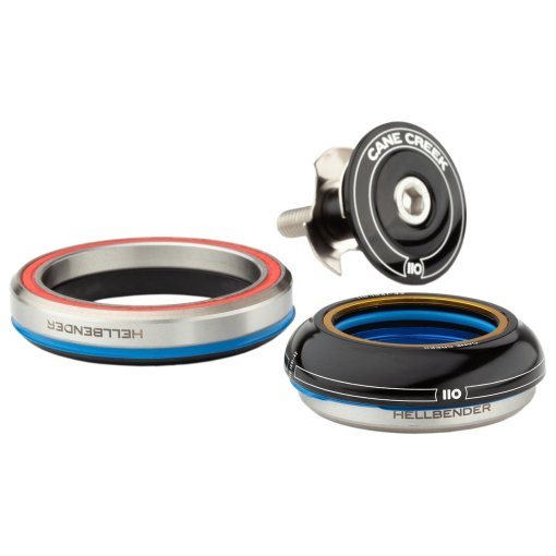 Foto de Cane Creek Dirección 110 - Tapered - IS41/28.6 | IS52/40 - short 51.1OD, wide - negro