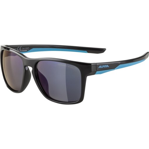 Foto de Alpina Gafas Niño - Flexxy Cool I - black-cyan/mirror blue