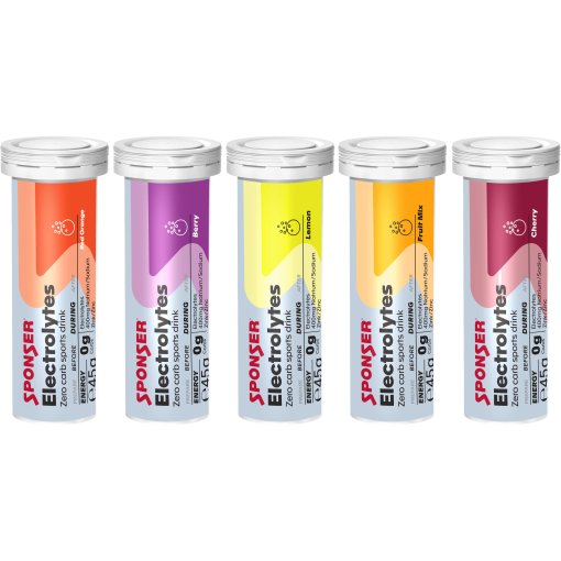 Foto de SPONSER Bebida Deportiva - Electrolytes Tabs - Tabletas Efervescentes (10 piezas)