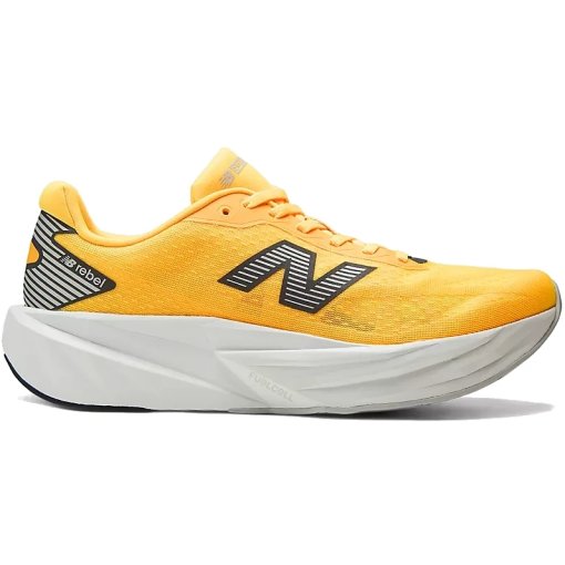 Slika izdelka New Balance FuelCell Rebel v5 Hi-Viz Tekaški čevlji za moške - Satsuma Orange