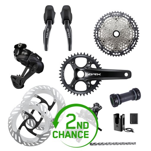 Produktbild von Shimano GRX 827 Schaltgruppe - Di2 | 1x12-fach - Sonderangebot - B-Ware