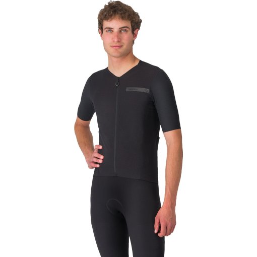 Foto de Castelli Maillot de Manga Corta Hombre - Premio Evo - light black/black 085