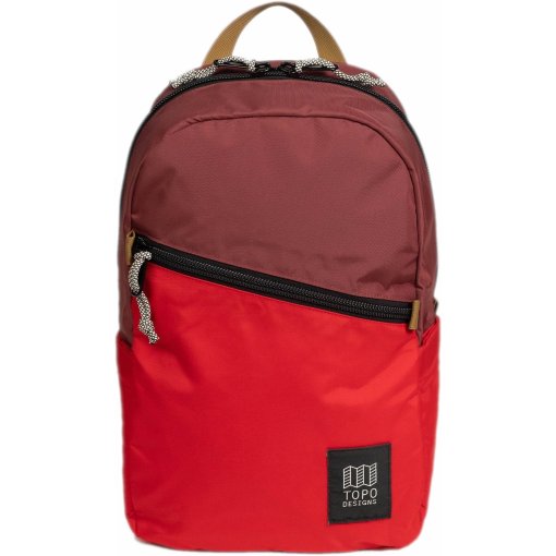 Picture of Topo Designs Light Backpack - 18.5L - Maroon/Salsa