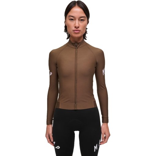 Foto de MAAP Apex Aeon Maillot térmico de manga larga para mujeres - espresso