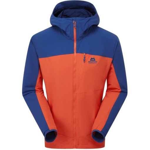 Foto de Mountain Equipment Chaqueta Softshell Hombre - Frontier ME-007737 - red rock/admiral blue