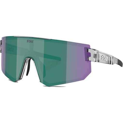 Produktbild von Bliz P005 Small Brille - Crystal Black - Green/Green Multicolor