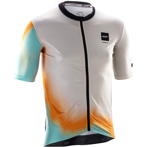 Productfoto van Leatt Endurance 3.0 XC/Gravel Shirt Heren - heatmap white