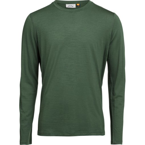Foto de Lundhags Gimmer Merino Light Camisa de manga larga para hombres - Thyme Green 62700