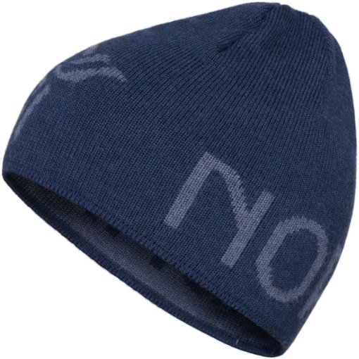 Foto de Norrona Gorro - /29 merinoUll logo - Indigo Night Melange