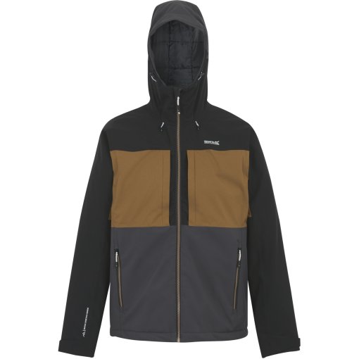 Immagine prodotto da Regatta Giacca Termica Uomo - Maland - Nut Brown/Black/Ash ZK3