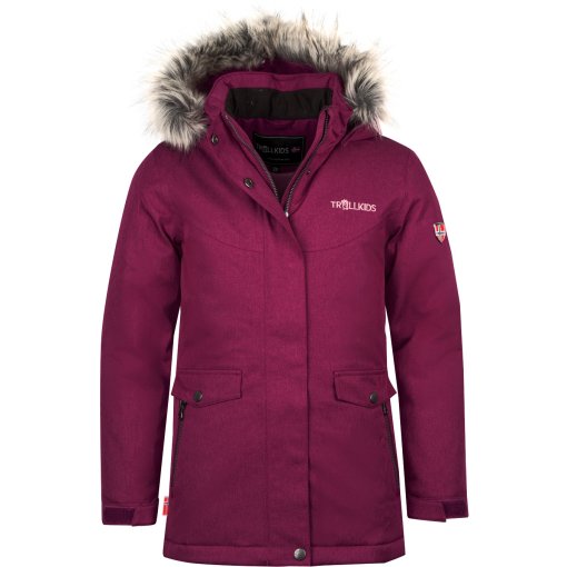 Bild von Trollkids Oslo XT Mantel Mädchen - Plum/Mauve