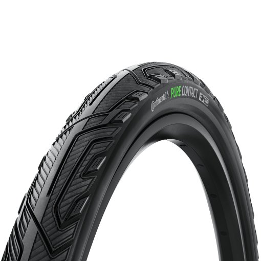 Photo produit de Continental Pure CONTACT Urban Pneu tringle souple - E50 - 28x1.75&quot; | black reflective