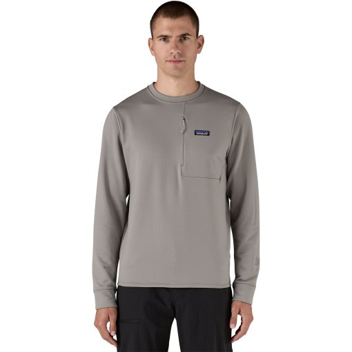 Photo produit de Patagonia Sweatshirt Homme - R1 Thermal Crew - Forever Grey
