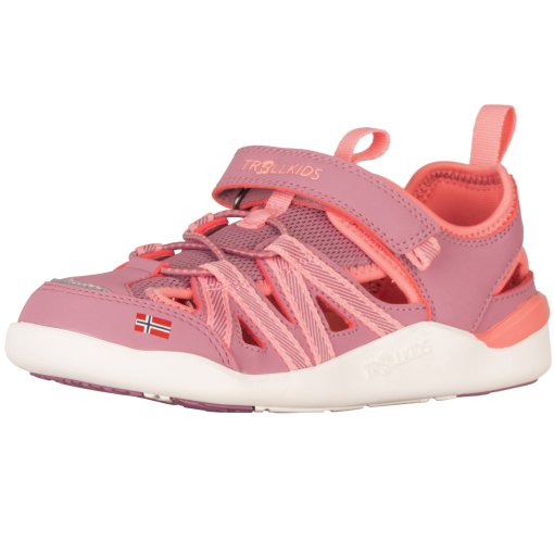 Foto de Trollkids Sandalias Barefoot Niño - Saltfjord - Peony Rose/Orchid