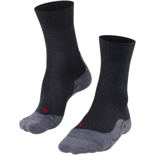 Foto de Falke Calcetines Trekking Mujer - TK5 Wander - asphalt melange 3180