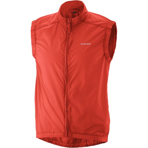 Produktbild von Gonso Adventure Windweste Herren - Paprika Flame