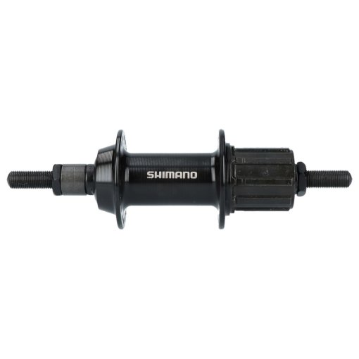 Foto de Shimano Tourney FH-TY500-7-NT Rear Hub - Rim Brake - 7-speed - 10x135mm Nut Type - black