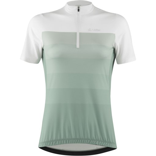 Productfoto van Löffler Rainbow Mid Half Zip Fietsshirt Dames - cottage 363