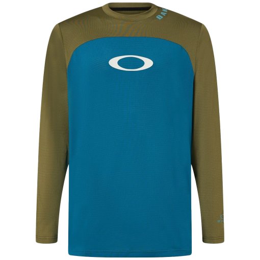 Foto de Oakley Maillot de Manga Larga Hombre - Free Ride RC - Army Green/New Balsam