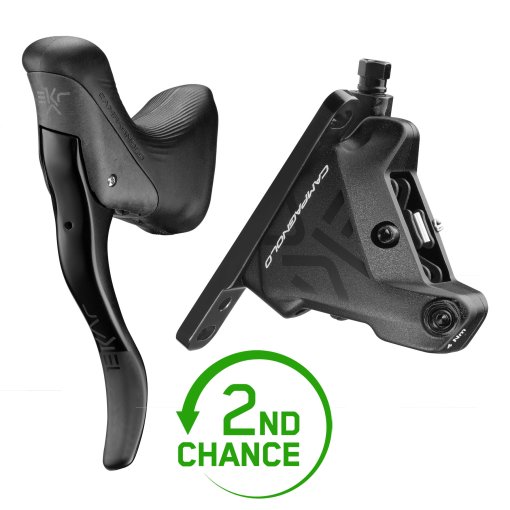 Produktbild von Campagnolo Ekar Hydraulische Scheibenbremse - Ergopower + Bremssattel - Set VR - B-Ware