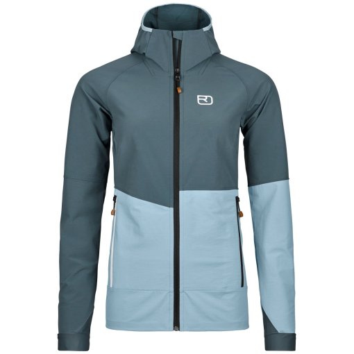Picture of Ortovox Punta Berrino Hooded Jacket Women - dark arctic grey