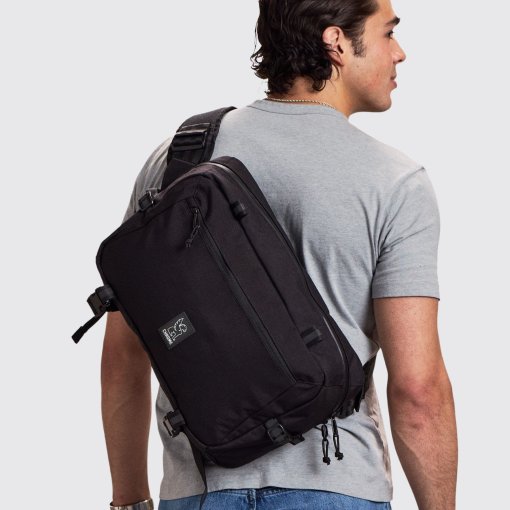 CHROME Kadet Max Sling Bag - 15L - Black XRF Reflective | BIKE24