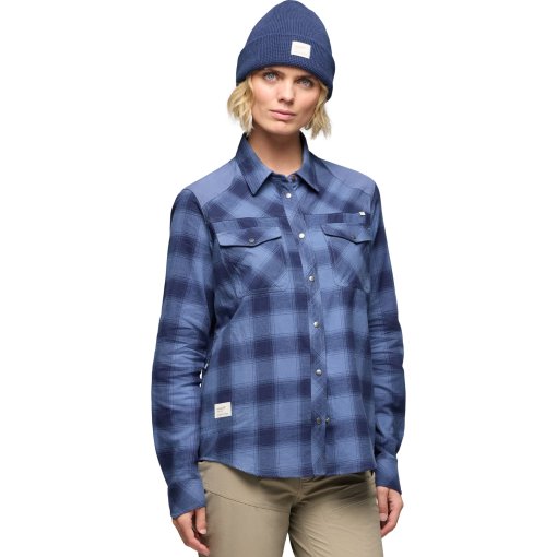 Foto de Norrona Camisa de Franela Mujer - femund - Navy Blazer