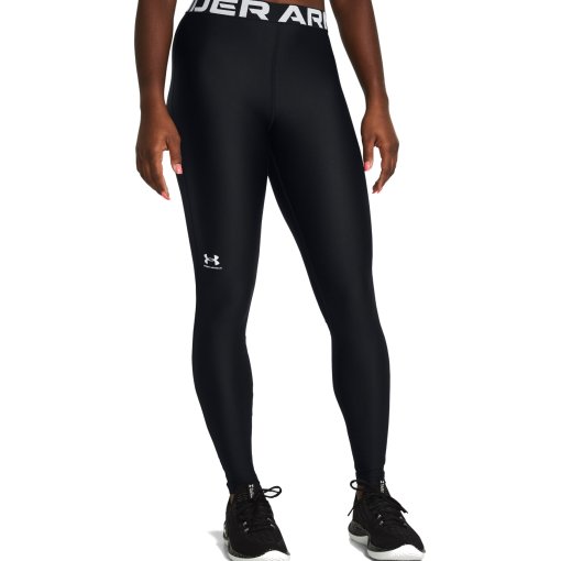 Foto de Under Armour Leggings Mujer - HeatGear® - Negro/Blanco