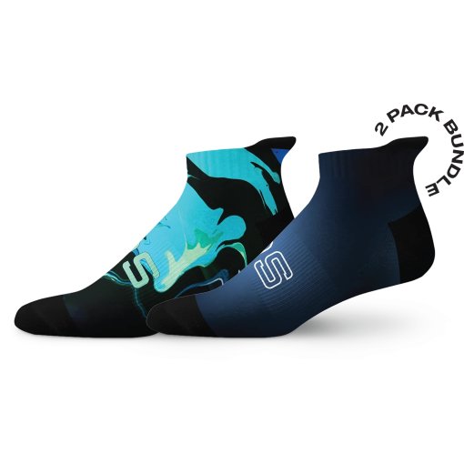 Foto de Sox Footwear Tab Combo Calcetines (pack de 2) - acid wash