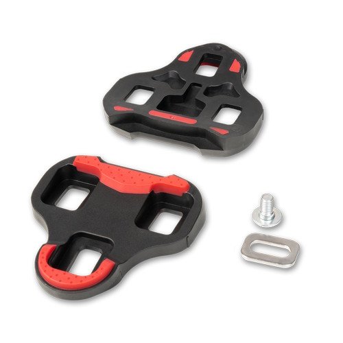 Produktbild von ACID Pedalplatten KEO 9° - black &#039;n&#039; red