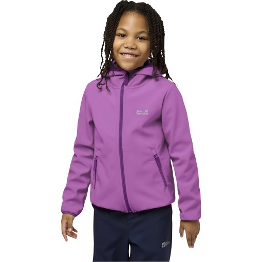 Productfoto van Jack Wolfskin Fourwinds Jas voor kinderen - foxglove