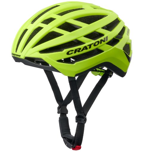 Image of CRATONI C-Vento Bike Helmet - neonyellow glossy-matt