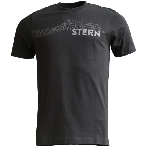 Image of Zimtstern Ridgez Short Sleeve Tee Men - Pirate Black