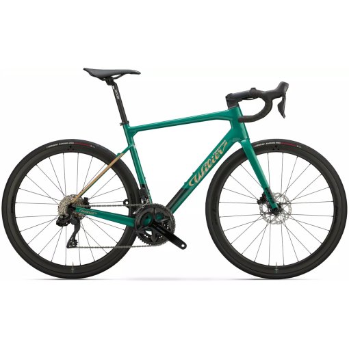 Produktbild von Wilier GARDA - Rival AXS - Miche Reflex - Carbon-Rennrad - 2026 - green / gold