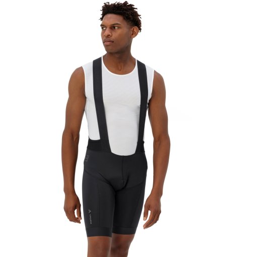 Photo produit de Vaude Cuissard à Bretelles Court Cycliste Homme - Kuro Essential - noir