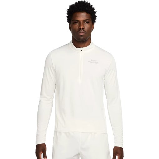 Foto de Nike Camiseta Manga Larga Hombre - Dri-FIT Pacer Flash 1/2-Zip - sail/reflective silver IB3772-133