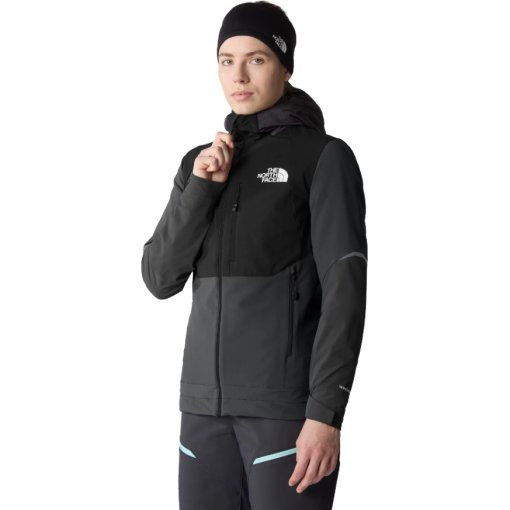 Foto de The North Face Chaqueta Softshell Mujer - Dawn Turn Hybrid - Asphalt Grey/TNF Black/Asphalt Grey