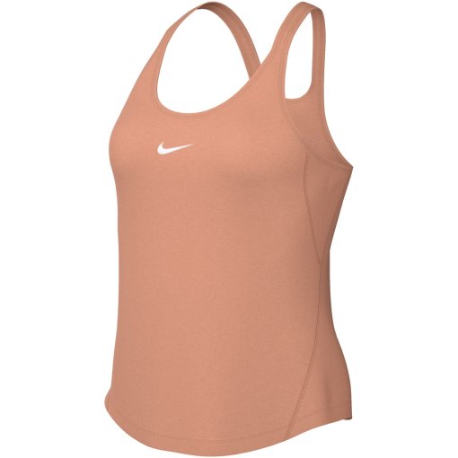 Produktbild von Nike One Classic Dri-Fit Strappy Tanktop Damen - apricot agate/white IB9389-844