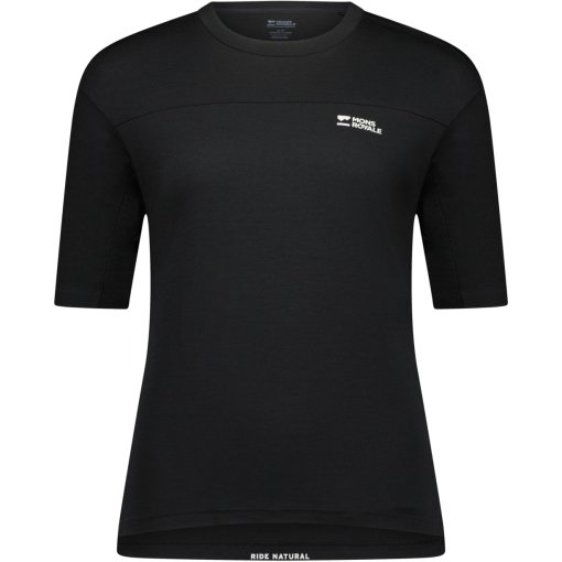 Foto de Mons Royale Maillot Ciclismo de Manga Corta Mujer - Diversion Merino - negro