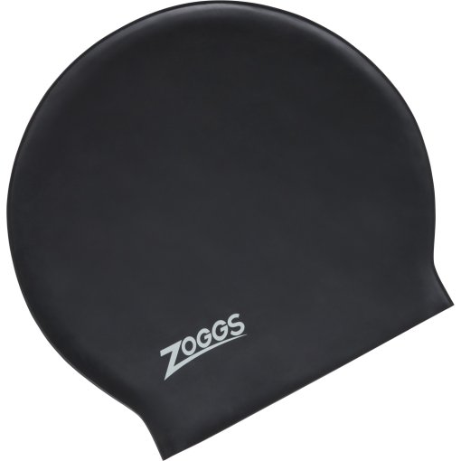 Produktbild von Zoggs Long Hair Latex Badekappe - schwarz
