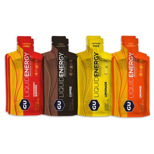 Produktbild von GU Liquid Energy Gel mit Kohlenhydraten - Mixed Box - 24x60g
