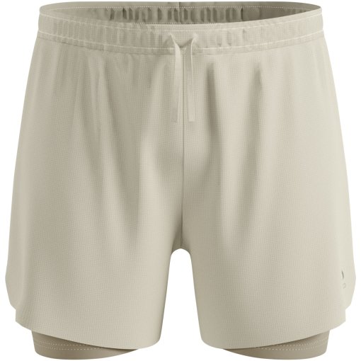 Picture of Odlo Zeroweight 5 Inch 2-in-1 Running Shorts 2.0 Men - agate gray - vetiver