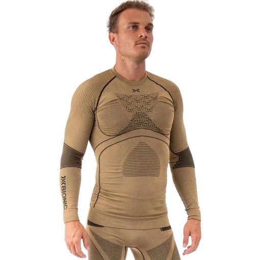 Photo produit de X-Bionic Maillot de Corps Manches Longues Homme - Radiactor 4.0 - gold/black