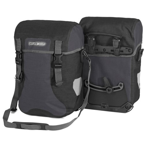 Foto de ORTLIEB Bolsa Bicicleta (par) - Sport-Packer Plus - QL2.1 - 2x15L - granite-black