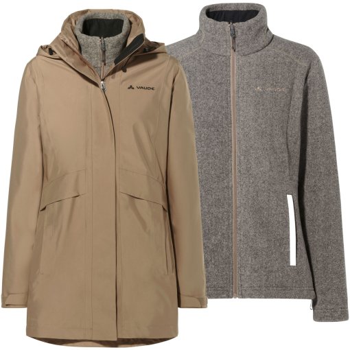 Immagine prodotto da Vaude Parka 3 in 1 Donna - Idris IV - oat